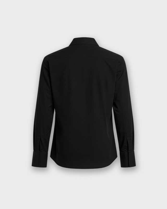 Camisa negra abierta Eros